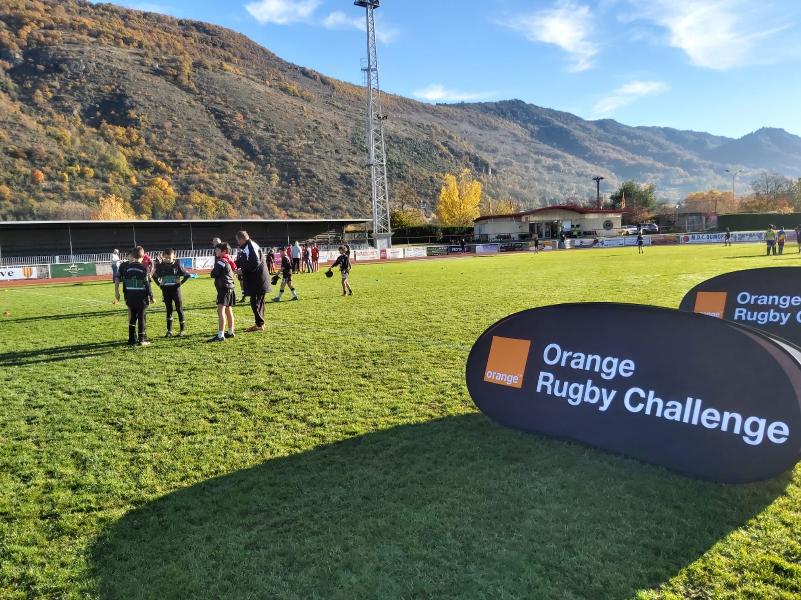 Illustration de Orange Rugby Challenge 2021 : SCA – Pays de Pamiers sur la plus haute marche du podium (phase départementale)