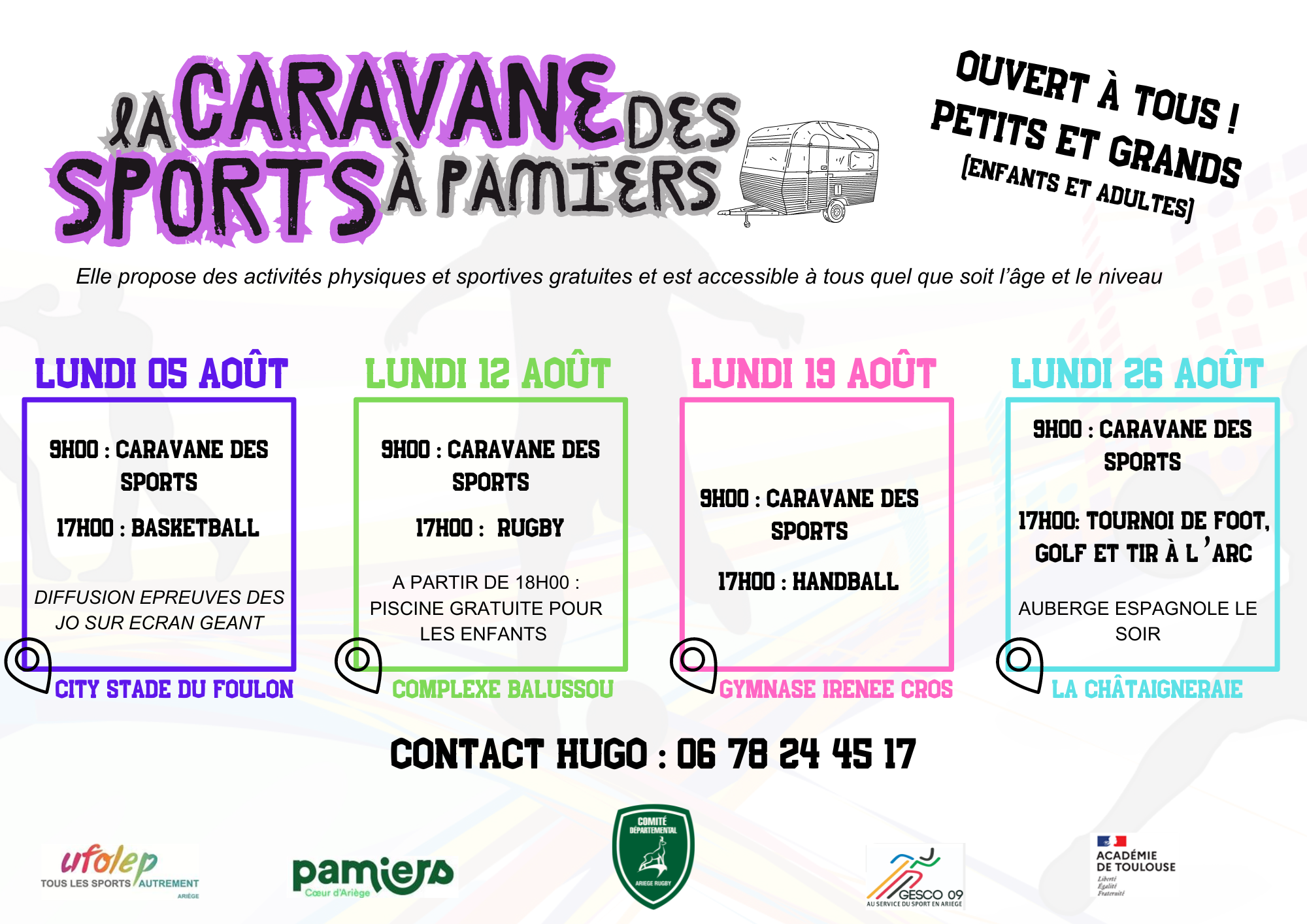 Illustration de Rendez-vous tous les lundis d’août à Pamiers !