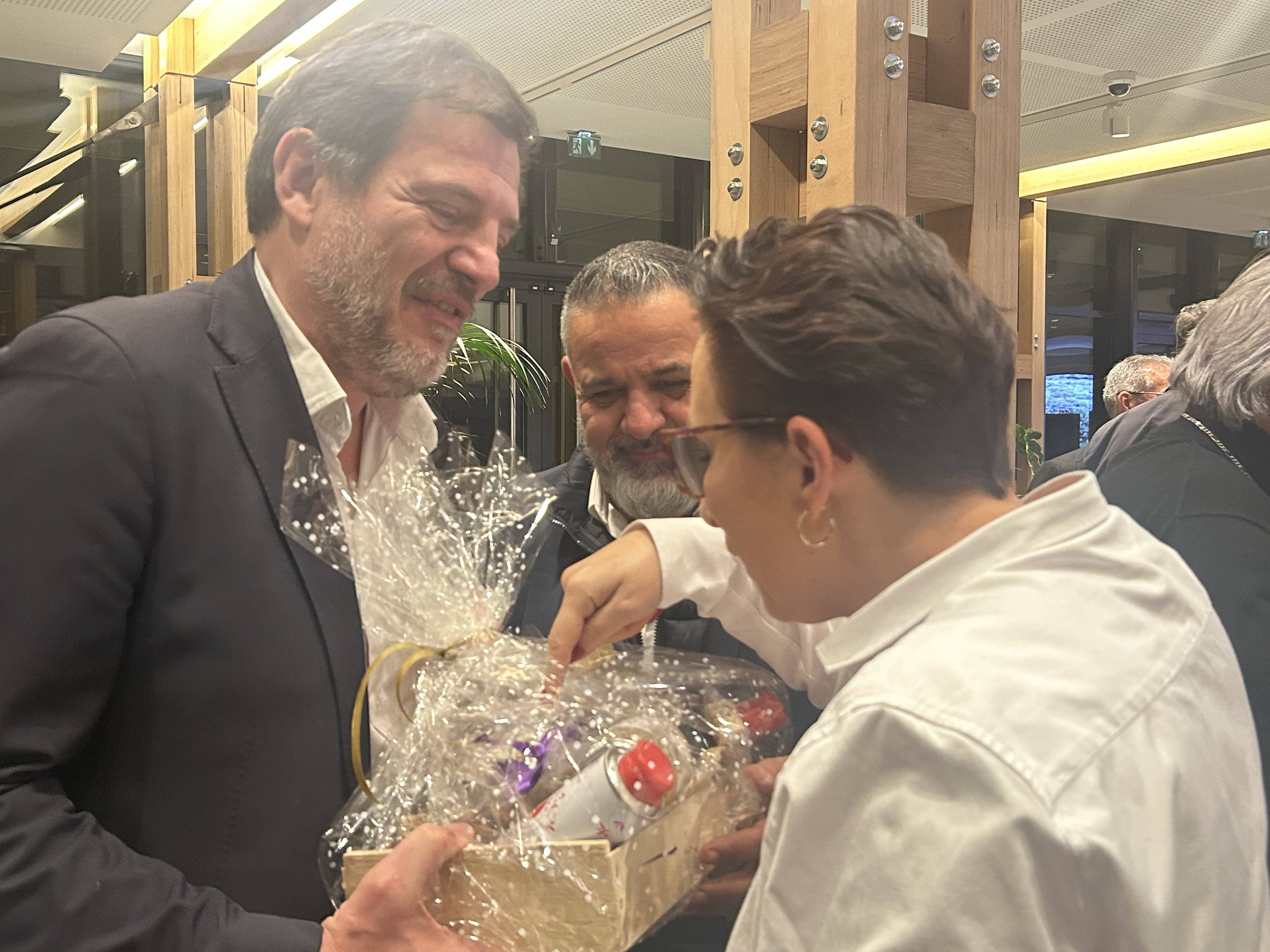 Illustration de Visite de Mr Florian GRILL