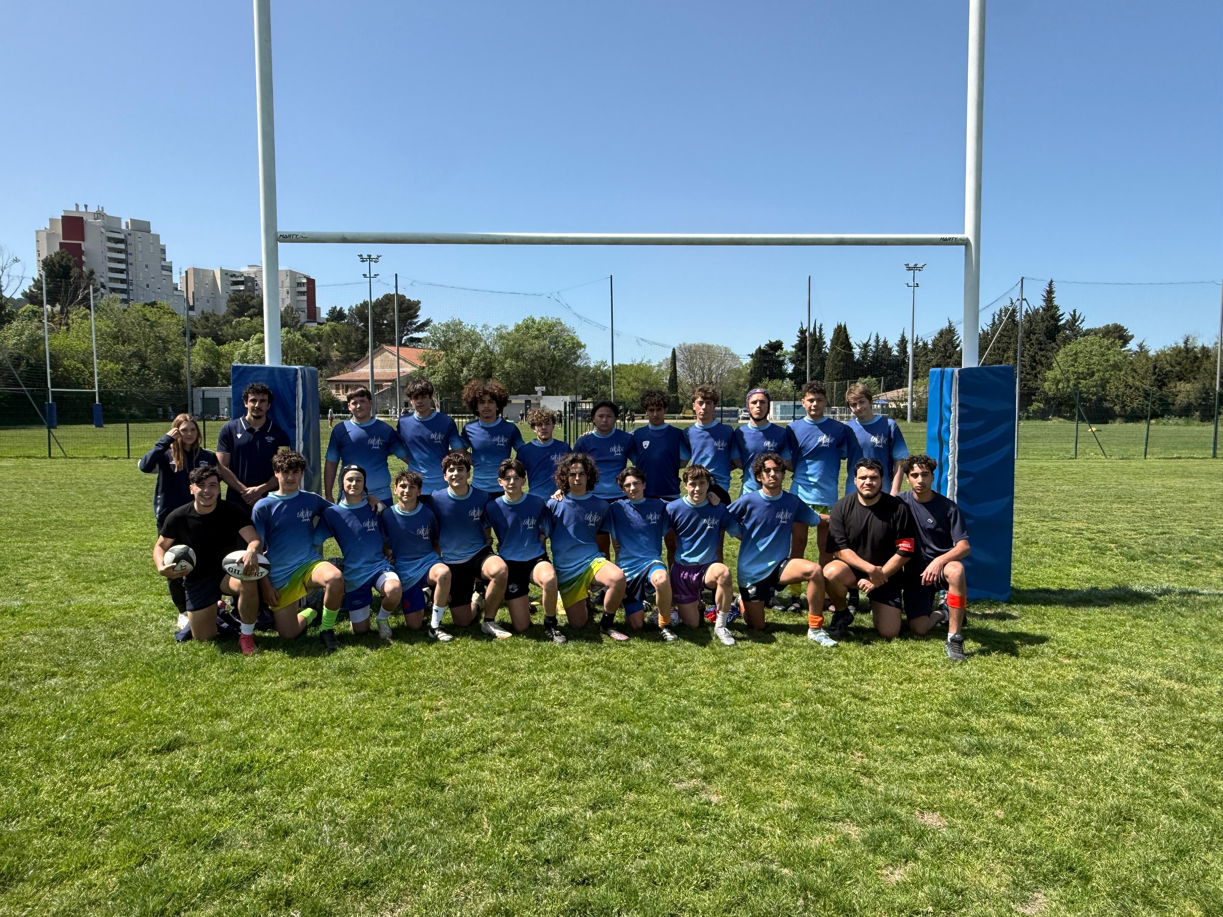 Illustration de La sélection M15 engagée au tournoi interdépartemental