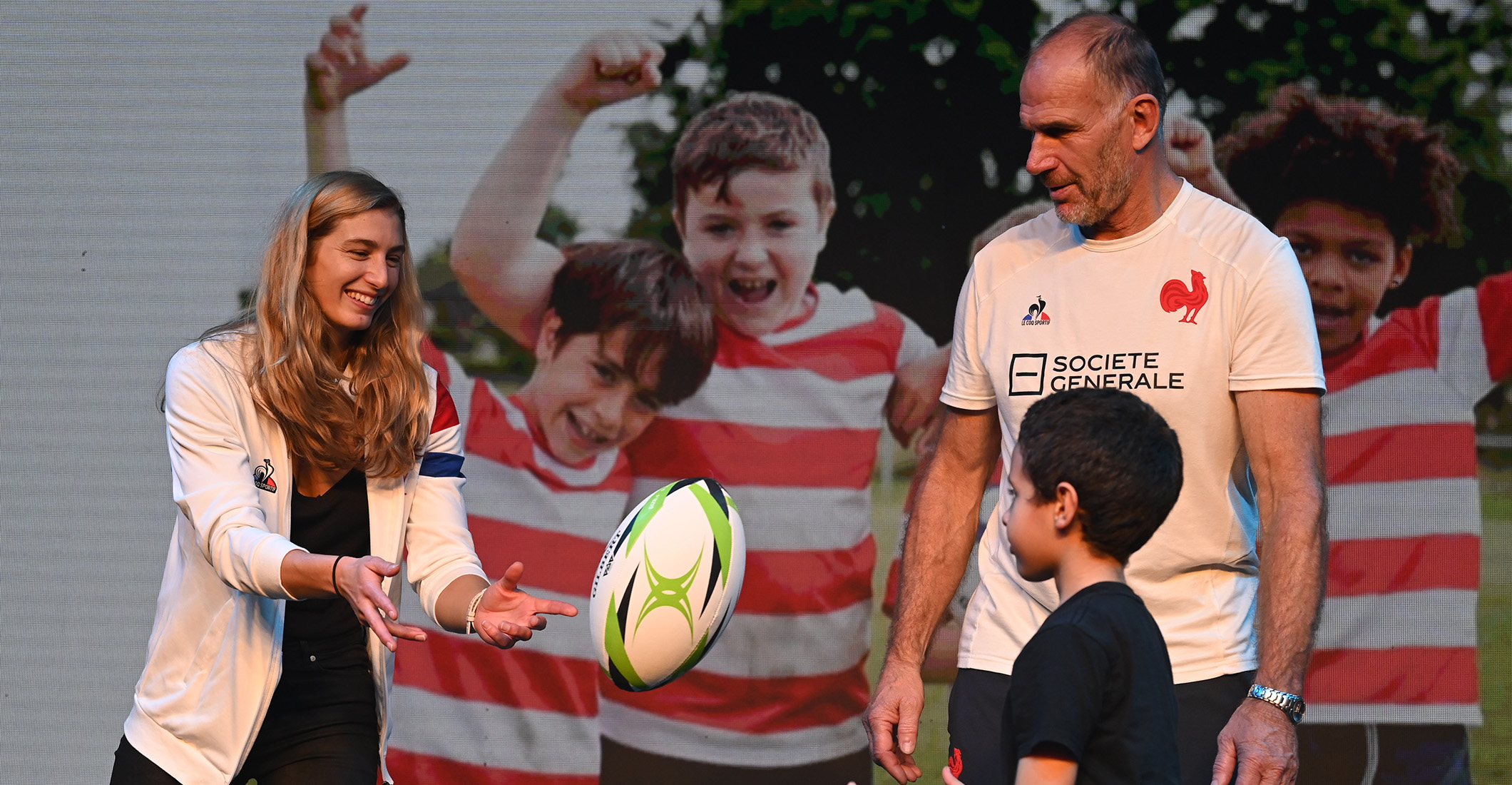 Illustration de France Rugby Experience : Les enfants au paradis