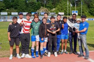 La sélection M13 du CD91 au Tournoi Lapéze de Massy les 17&18 Mai 2025 . Retrouvez les sélections M14,M13,F15, leurs résultats dans les tournois départementaux des 10&11 Mai dans la rubrique : jouer au rugby/sélections