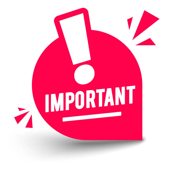 Vector Illustration Important Information Sign