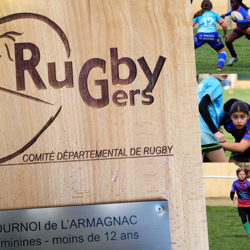 Illustration de Le CD31 Rugby Remporte le Bouclier du Tournoi de l’Armagnac 2025 à Condom