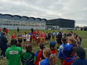 Premier rassemblement de la sélection Féminine F12 du CD31 à Aucamville