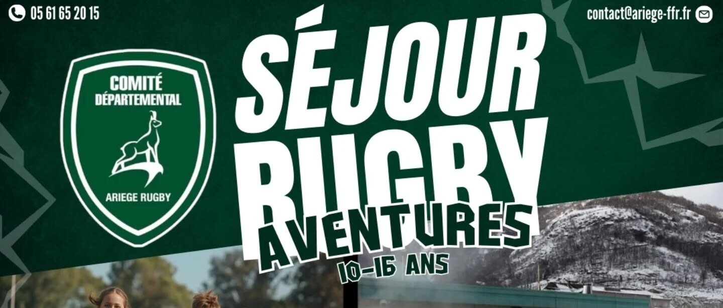 Illustration de Séjour Rugby Aventures : une expérience sportive et humaine pour les 10–15 ans