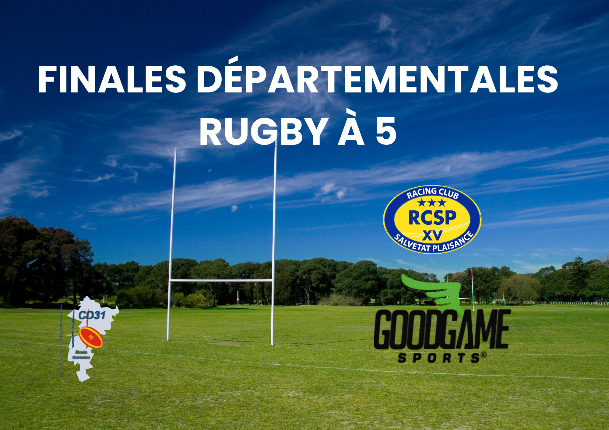 Illustration de Une belle réussite pour les Finales départementales de Rugby à 5 du CD31