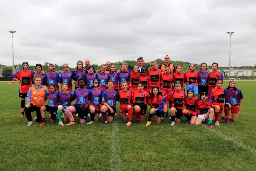 Illustration de Les joueuses F12 du CD31 Rugby remportent brillamment le Tournoi de l’Armagnac 2026