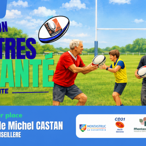Illustration de 1ère Édition des Rencontres Rugby Santé Philippe Lecomte