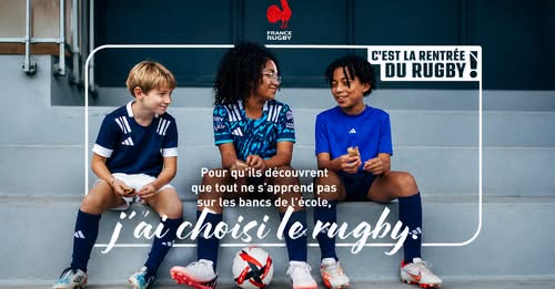 Illustration de « La Rentrée du Rugby » : La FFR fait évoluer la Semaine Nationale des Ecoles de Rugby
