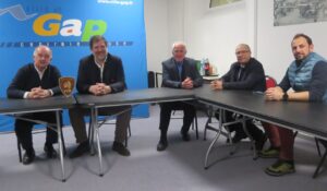 Le Président de la FFR en visite dans les Hautes Alpes.