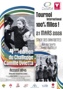 Tournoi International 100 % Filles – 4ème édition du Challenge Camille Uvietta