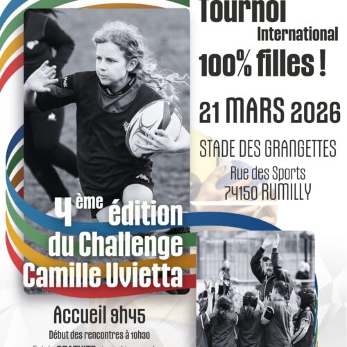 Illustration de Tournoi International 100 % Filles – 4ème édition du Challenge Camille Uvietta