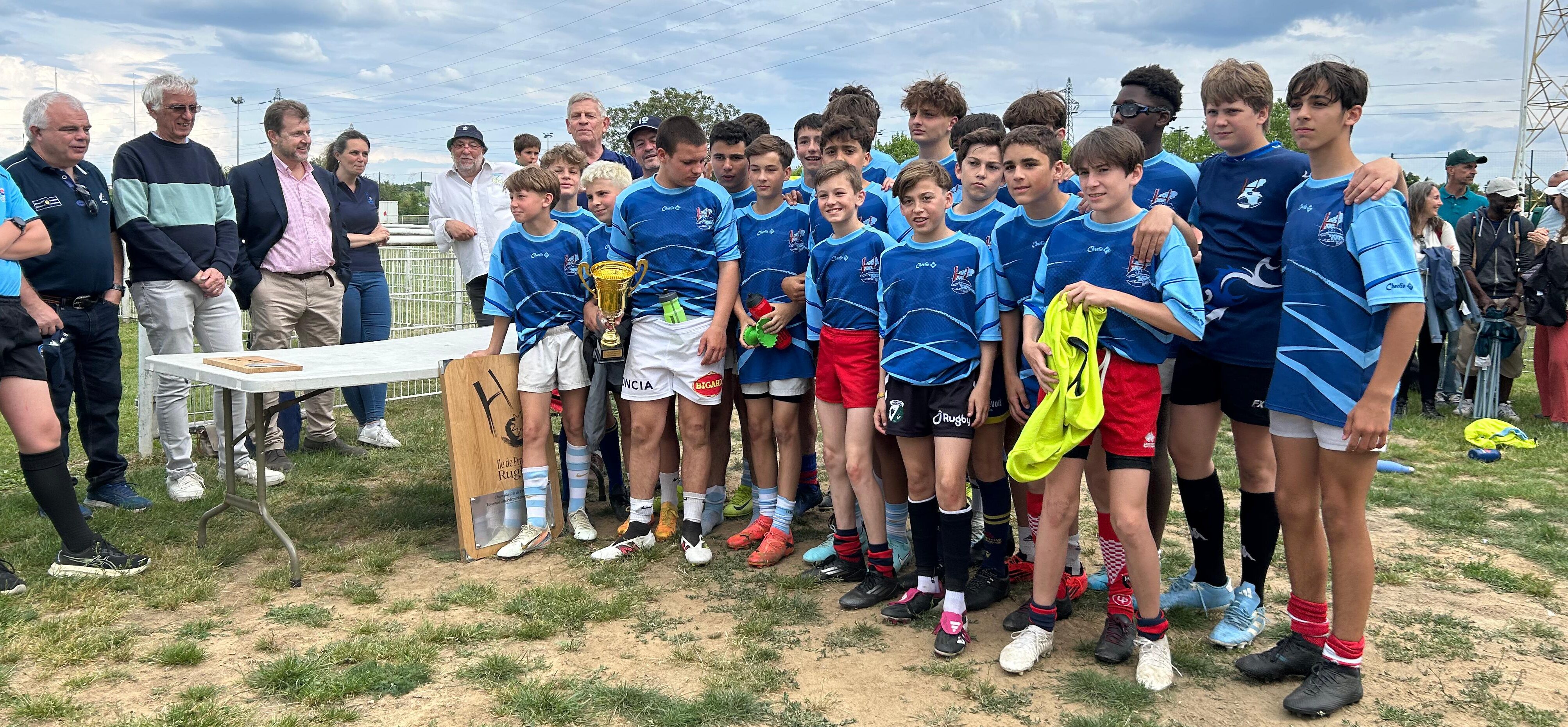 Illustration de Tournoi interdépartemental M13