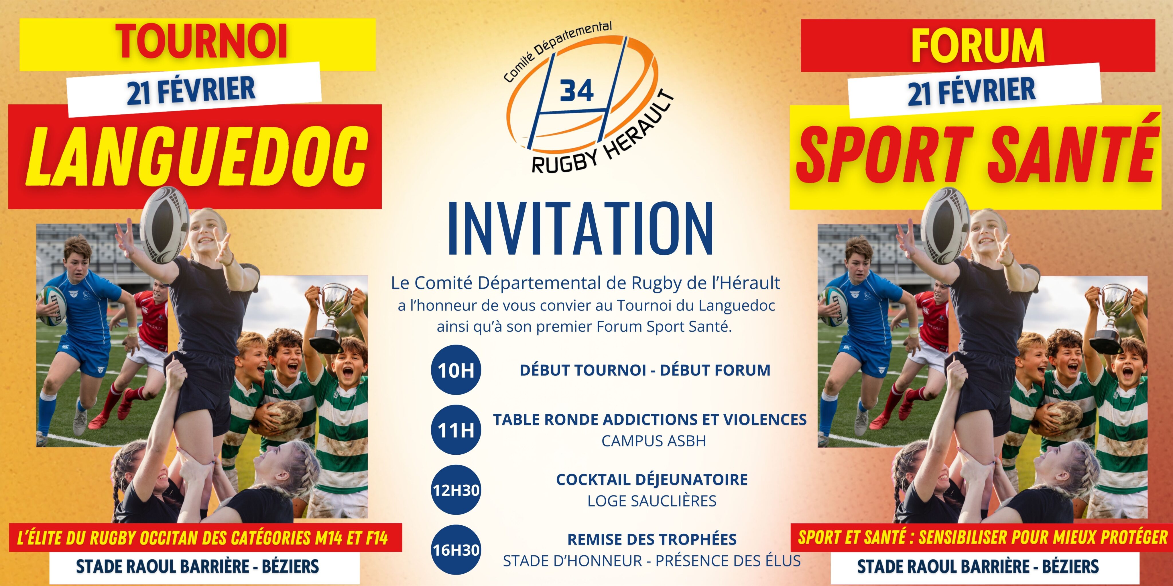 Illustration de TOURNOI DU LANGUEDOC – FORUM SPORT SANTE