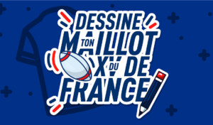 Dessine ton maillot du XV de France : Le gagnant dévoilé !