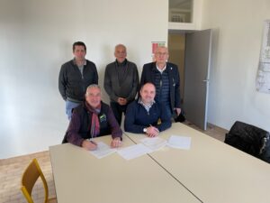 Signature de la convention UGSSEL 38 – CD38 à Corenc