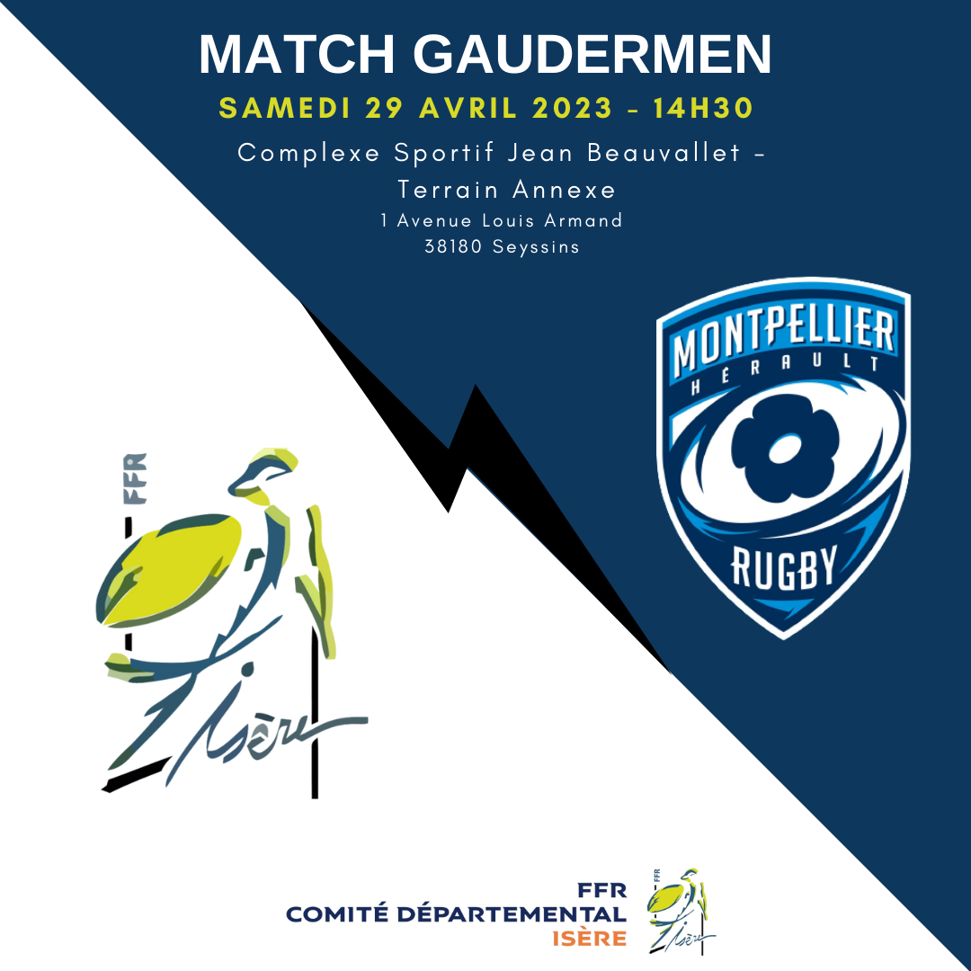 Illustration de Match Gaudermen du samedi 29 avril