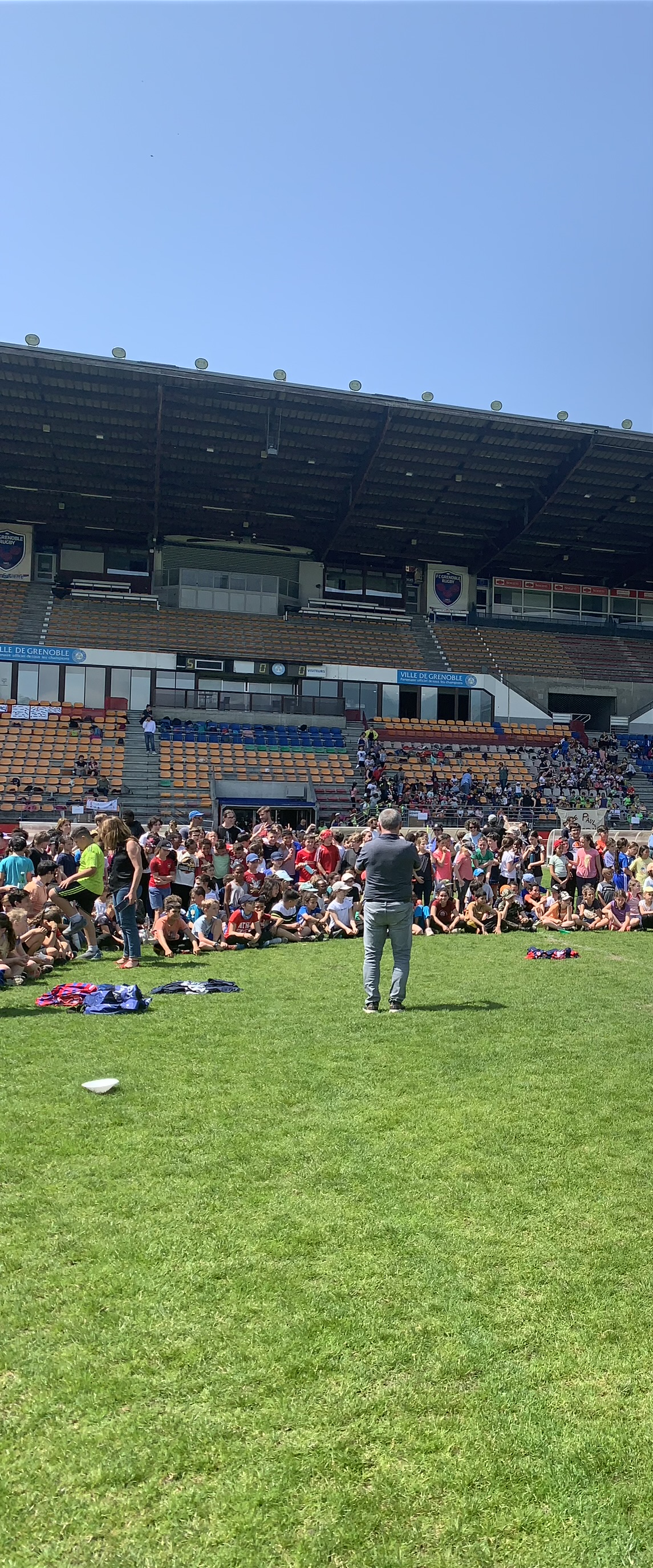 Illustration de Journée de rugby scolaire au FCG