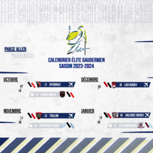 Annonce du championnat Elite Gaudermen : Poule & Calendrier