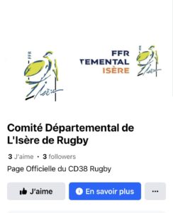 Nouvelle page Facebook pour le CD38