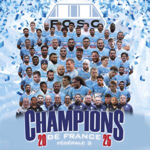 FC Saint Claude – Champion de France 2025 – Fédérale 3