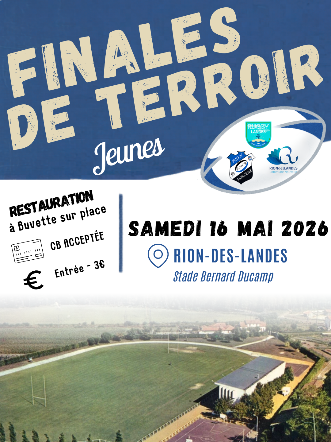 Illustration de Finales de Terroir jeunes à Rion-des-Landes !