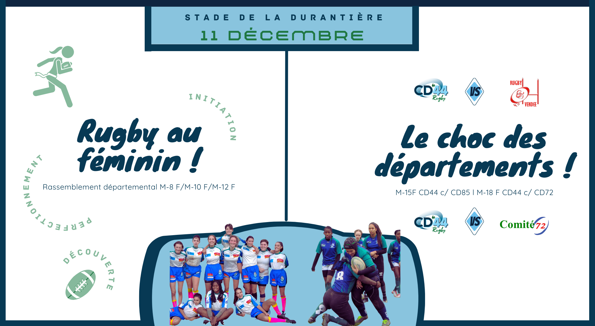 Illustration de Journée 100% Rugby féminin !