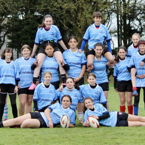 Illustration de Rugby Pour Elles : Une équipe départementale était engagée sur le Challenge Fédéral F15