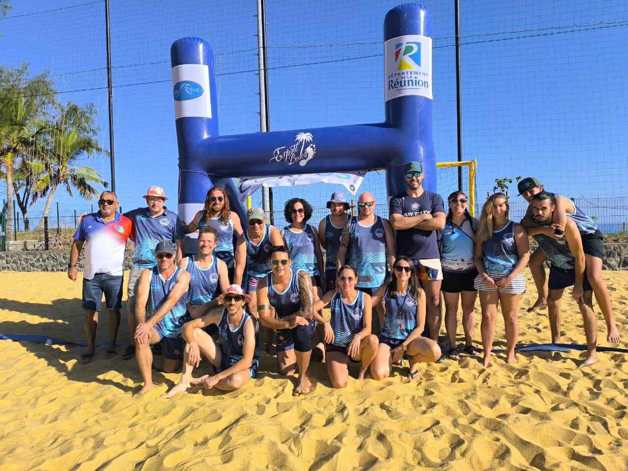 Illustration de Tournoi Beach Rugby