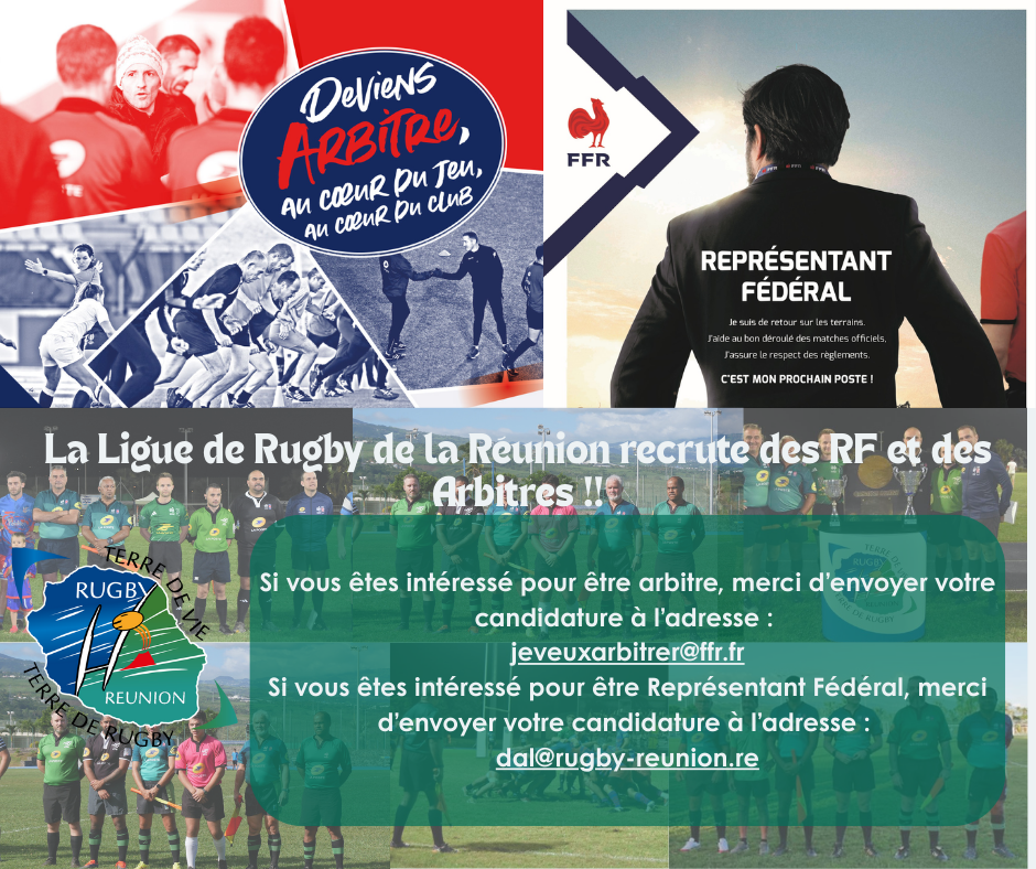 Illustration de Recrutement arbitres & représentants fédéraux