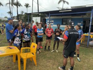 🌺 Les féminines remettent ça : deuxième journée de rugby à 5 au stade Delgard !
