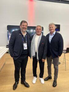 Jean Michel Piron au match des Bleuets