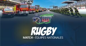 🏉 Match rugby – Sapeurs Pompiers VS Pompiers de Paris 🏉
