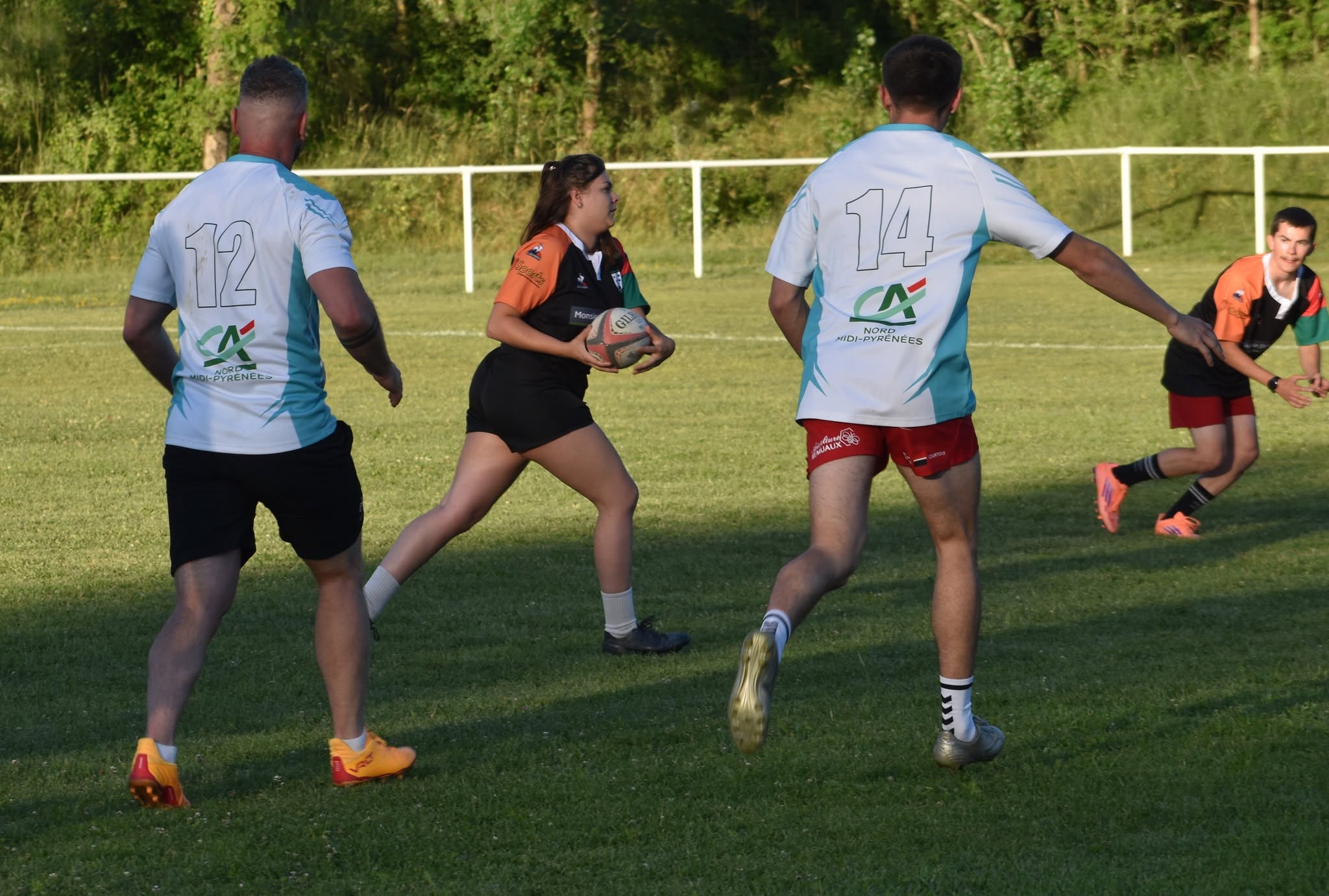 Illustration de Tournoi annuel Rugby Loisir inter-entreprise à Cagnac
