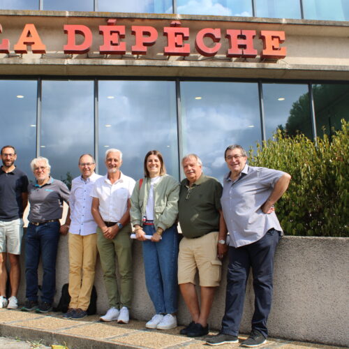 Illustration de Les Trophées du rugby tarnais à « La Dépêche » !