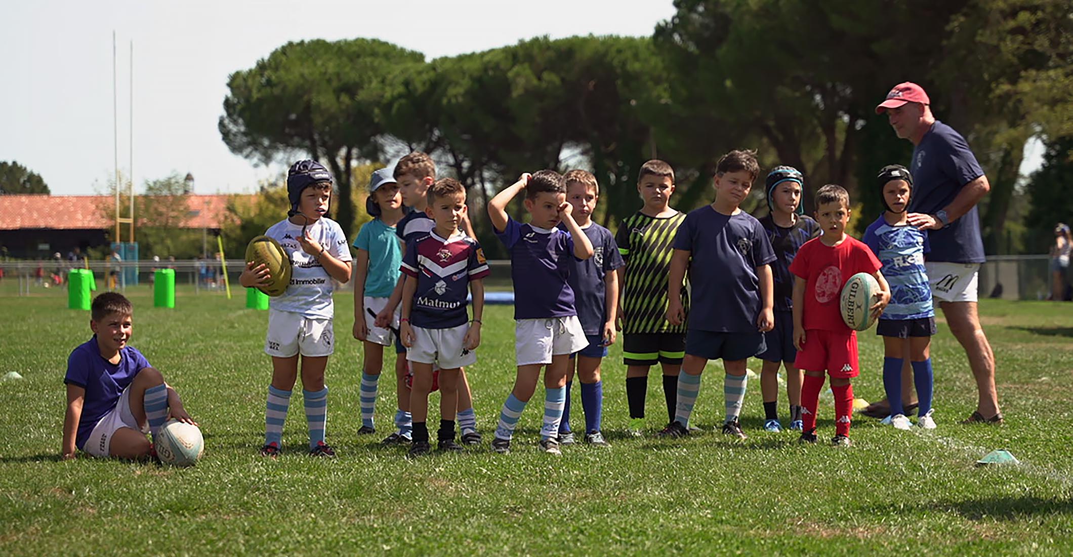 Illustration de La Rentrée du rugby  : la rentrée se joue en équipe