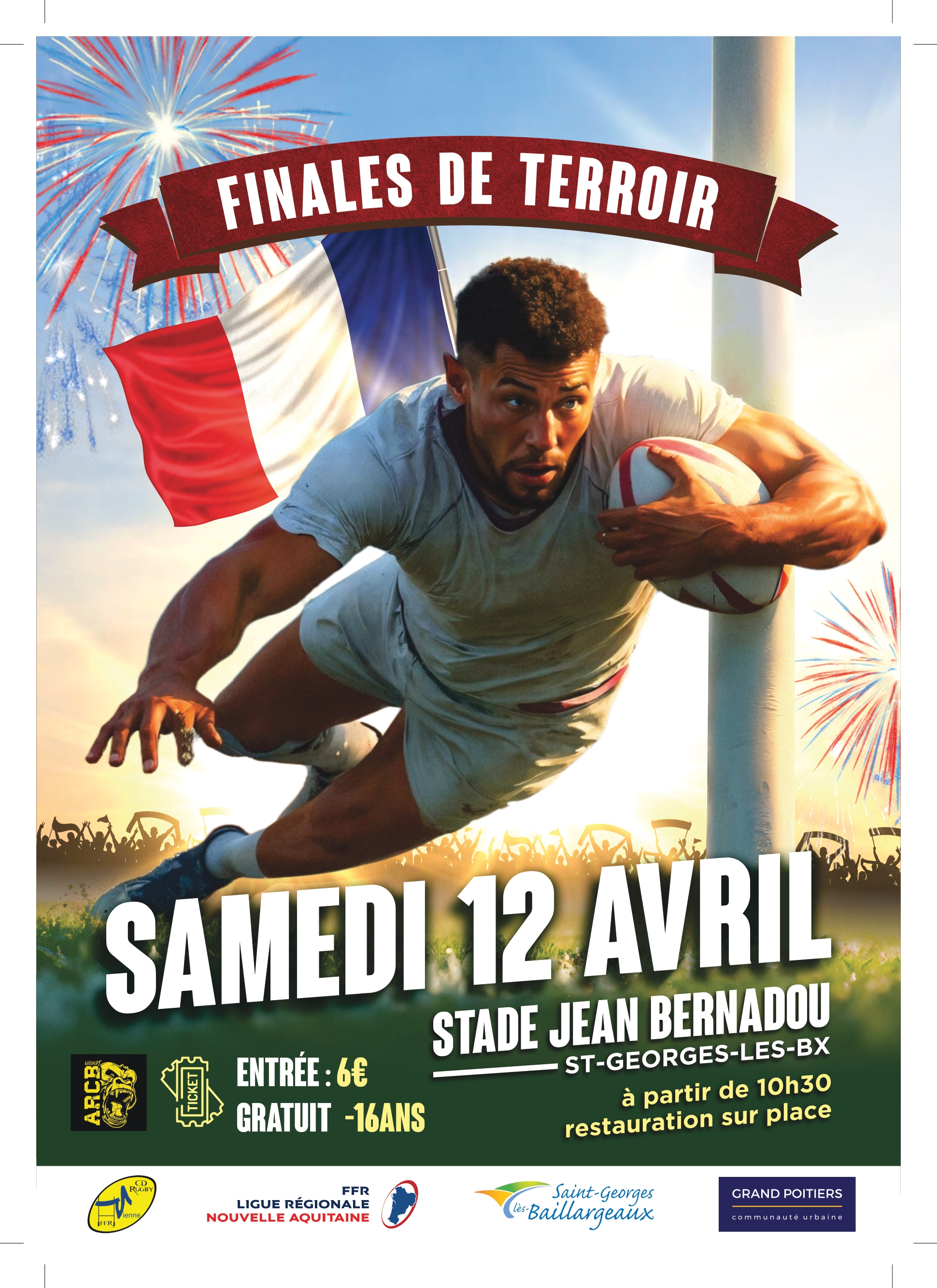 Illustration de Finales de terroir à Saint Georges lés Baillargeaux ce Samedi 12 Avril 2025